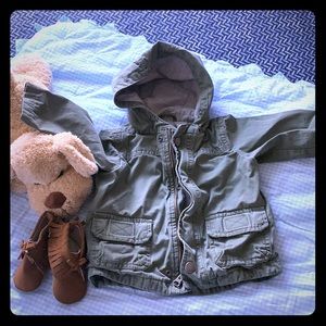 Baby Gap Jacket with Old Navy Moccasin Bundle